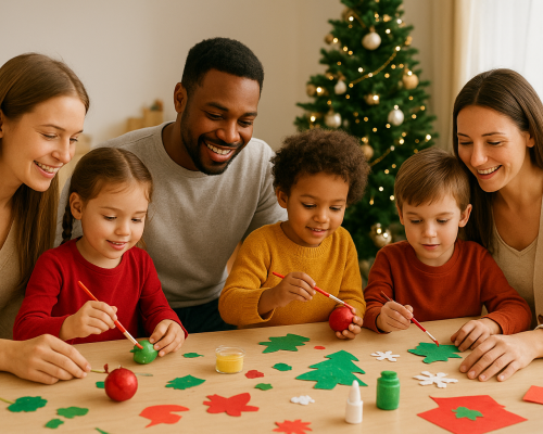 Atelier décoration parents/enfants